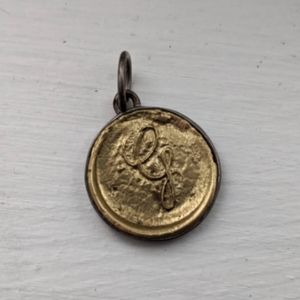 Necklace Charm Initial G